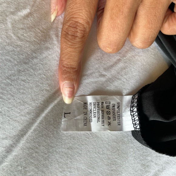 👠👠👠NEW One Shoulder dressy jumpsuit in Large - Picture 8 of 9